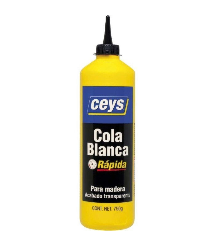 COLA BLANCA RAPIDA PARA MADERA BIBERON 125/250/750gr CEYS