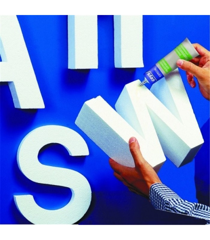 POREXCEYS PEGAMENTO PARA POLIESTILENO EXPANDIDO Y CORCHO BLANCO 70 ML