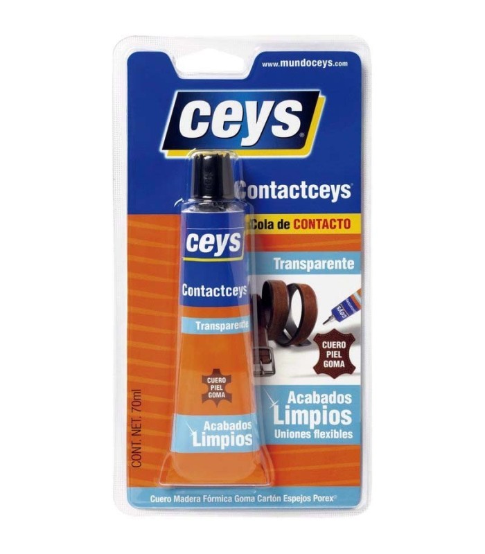 COLA DE CONTACTO TRANSPARENTE 70ml CONTACTCEYS