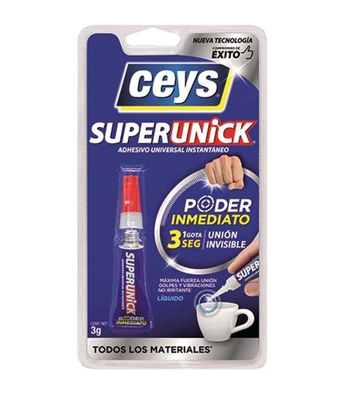 ADHESIVO INSTANTÁNEO SUPERUNICK 3GR CEYS