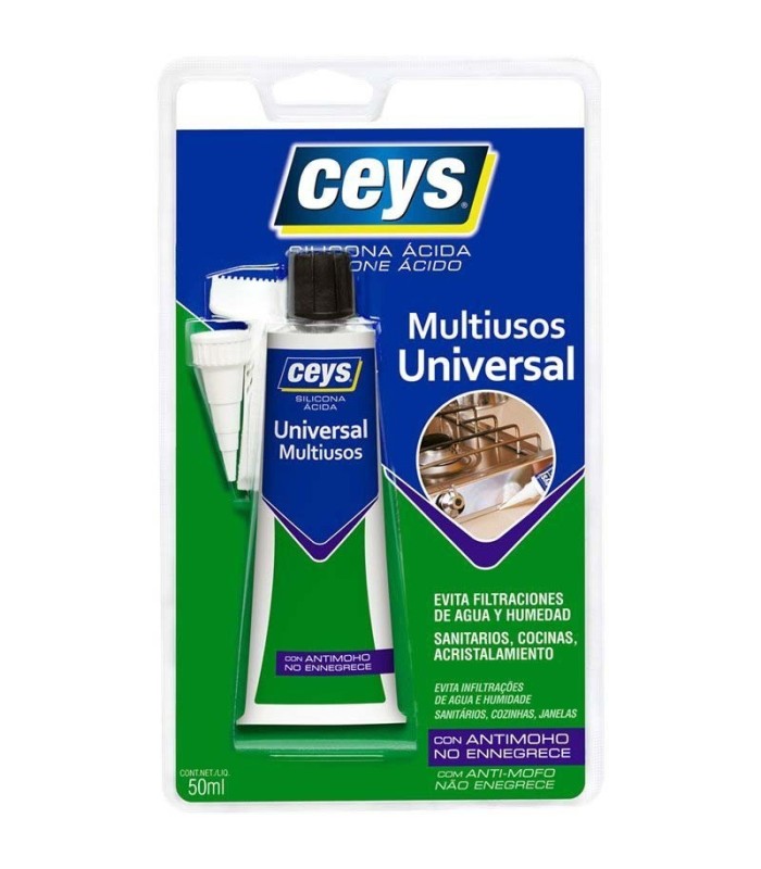 SELLADOR DE SILICONA TRANSLUCIDO BLISTER 50ML SELLACEYS