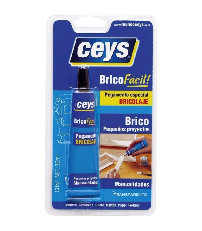 PEGAMENTO UNIVERSAL  BRICOFÁCIL BRICO BLISTER 30ML CEYS