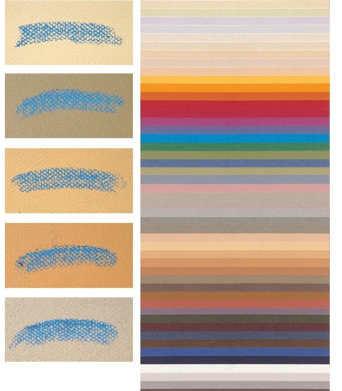 Papel artistico para pastel Mi-Teintes 50x65 cm 160 gramos