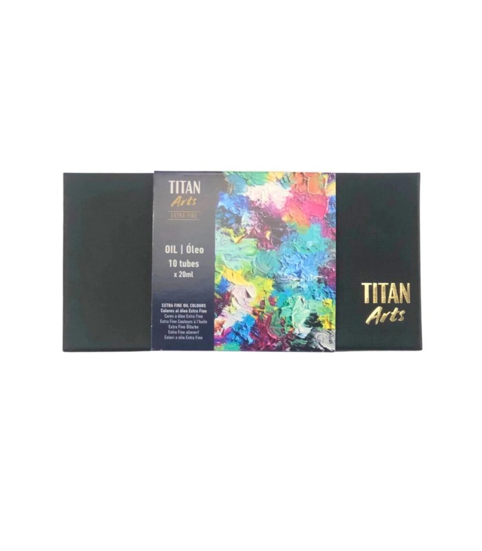 Titan Arts Set Óleo Extra Fine Básico 10X20 ml