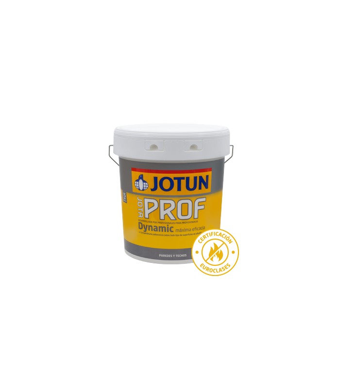 Pintura plástica mate blanca 15L Jotaprof Dynamic Jotun