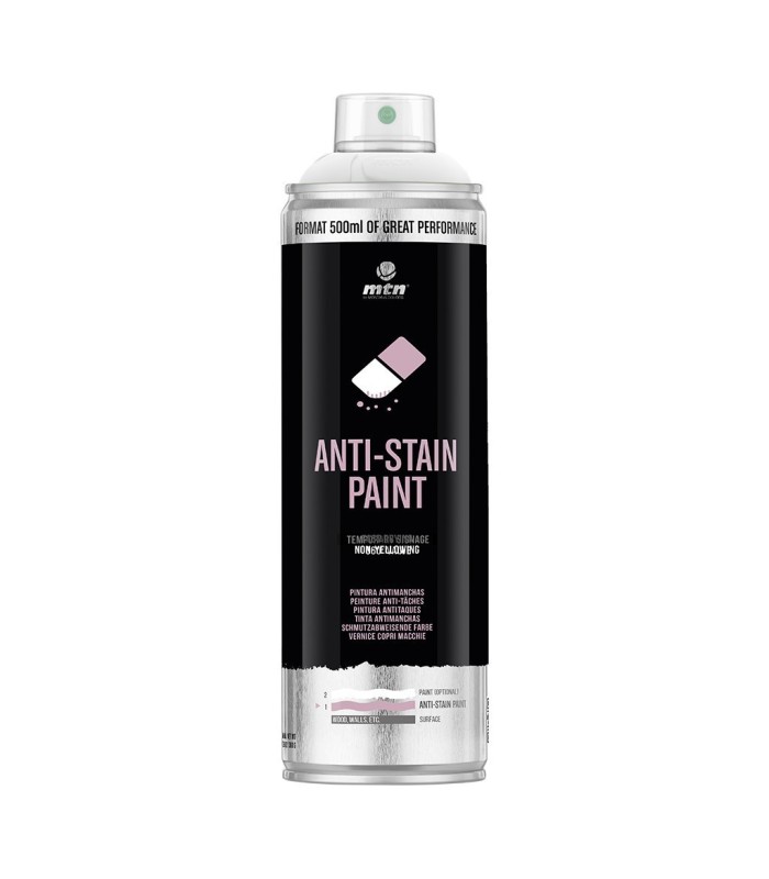 Pintura antimanchas en spray 500 ml Montana