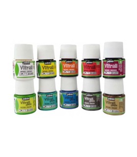 Pintura para cristal vitrail