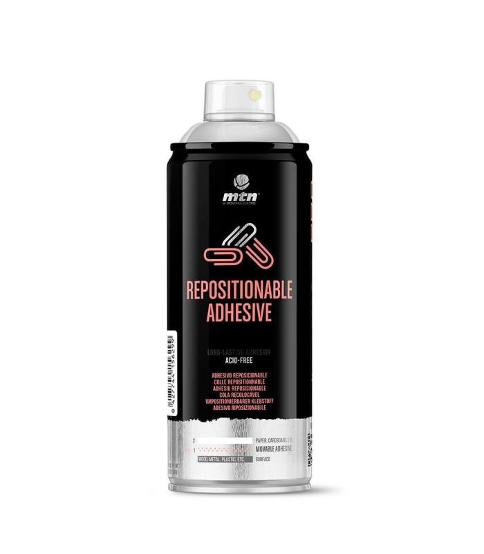 ▷ SPRAY ADHESIVO REPOSICIONABLE 400 ML. MONTANA | Pincolor