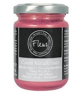 Pintura rosa metálica Fleur Paint