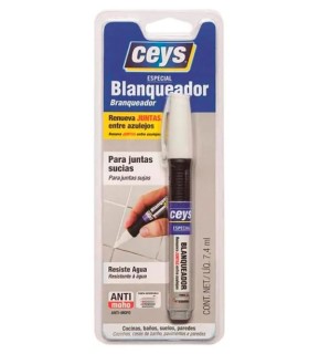 BLANQUEADOR DE JUNTAS ROTULADOR 7,4 ML. CEYS