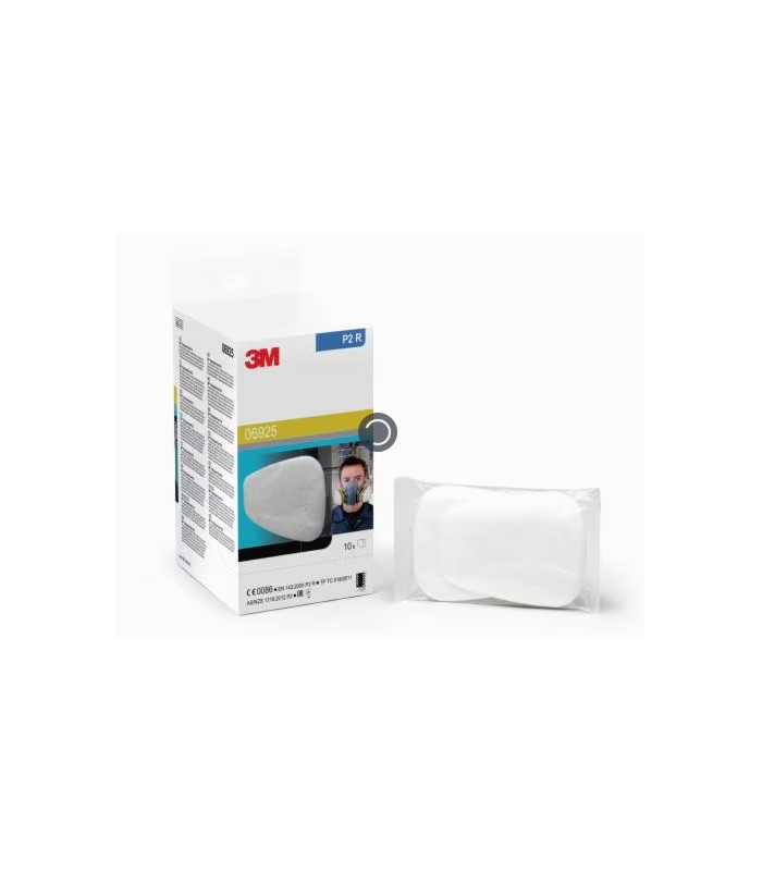 Mascarilla autofiltrante compacta con filtros de carbón integrados 06941