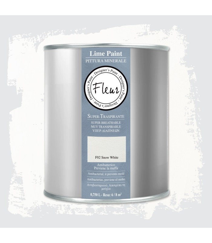 Lime Paint pintura mineral para interior FLEUR