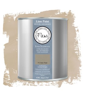 pintura mineral fleur james taupe