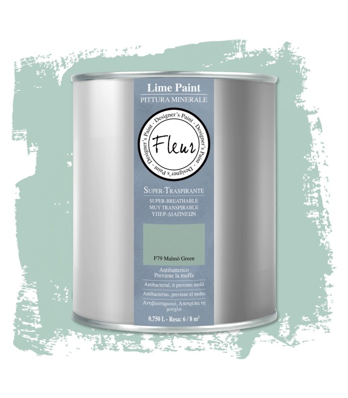 pintura mineral malmö green fleur lime paint