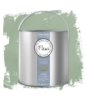 Lime paint Fleur pintura mineral soho green 2,5 litros