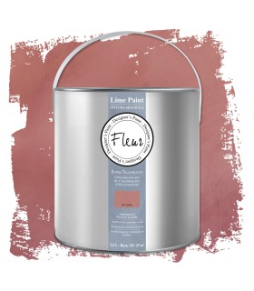 Pintura mineral rojo Amélie lime paint de Fleur