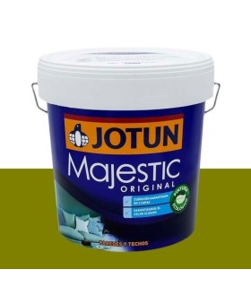 Pintura verde wheat mate jotun majestic original