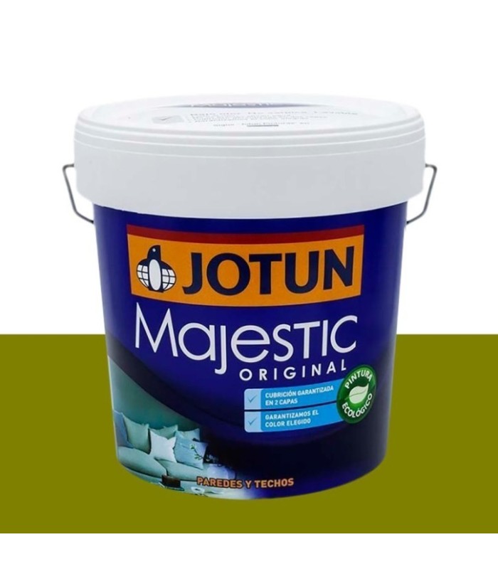 Pintura verde wheat mate jotun majestic original