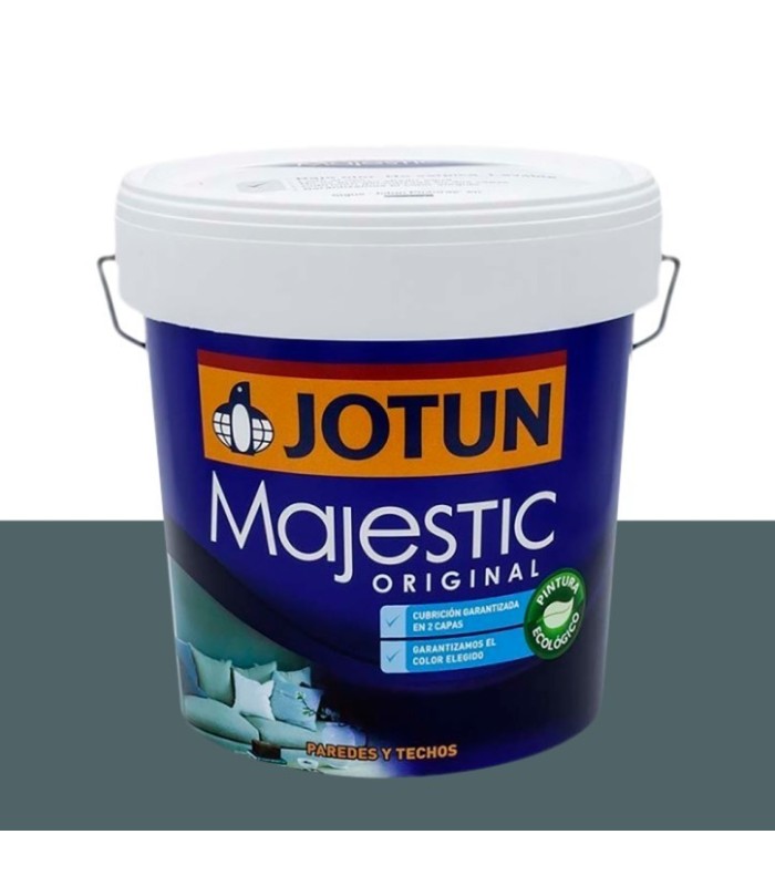 Pintura azul mate moon reflection jotun majestic original