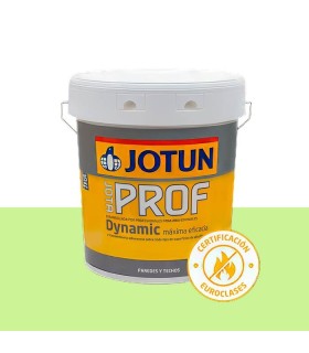 Pintura ignífuga Jotun verde Kiwi mate Jotaprof Dynamic