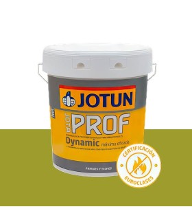pintura verde mate ignífuga Jotun jotaprof dynamic
