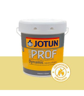 Jotun jota dynamic pintura interior amarillo prof Sun euroclases