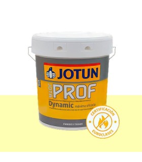 pintura interiores ignífuga jotun jotaprof amarillo Sunkissed