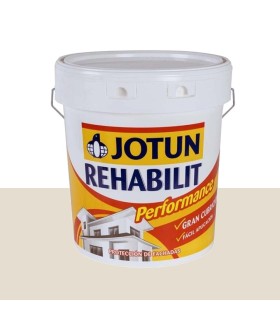 Pintura beige White pepper exteriores Jotun Rehabilit