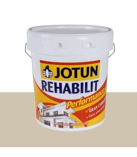 Jotun Rehabilit performance pintura interior y exterior beige White Poetry