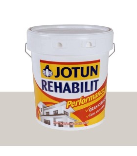 Pintura Jotun exterior Rehabilit gris Oxford River