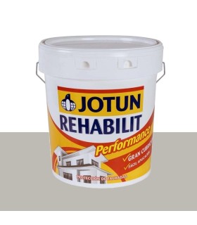 Jotun Rehabilit pintura exterior color Platinum