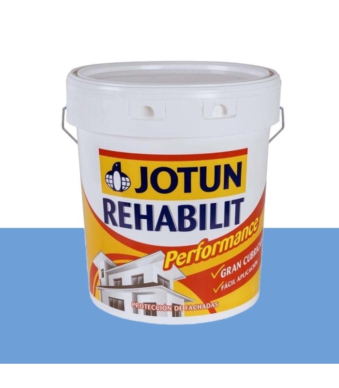Pintura Azul Exterior Interior REHABILIT PERFORMANCE JOTUN