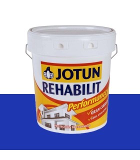 Pintura Jotun Rehabilit para fachadas Parrot Blue