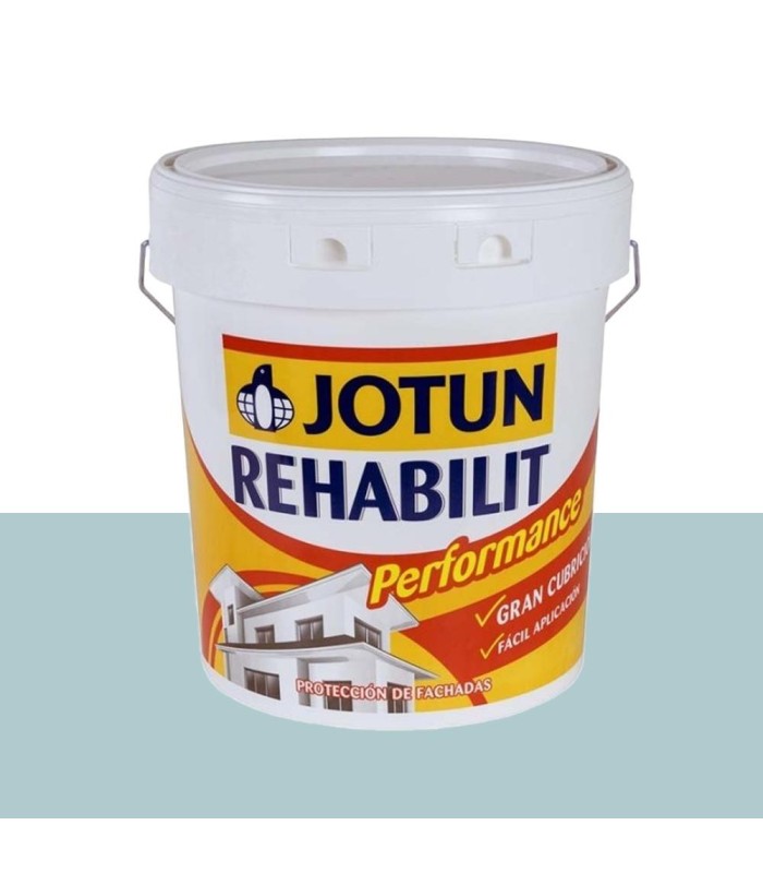 Pintura azul exterior Rehabilit JOTUN Lake View