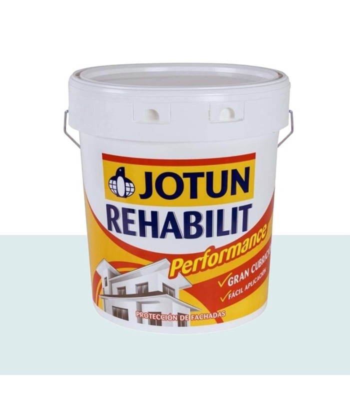 Pintura exterior e interior Jotun Rehabilit azul Svalbard Sea