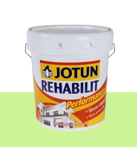 pintura Jotun verde kiwi para exterior Rehabilit