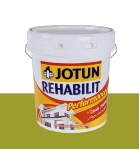 Pintura mate Jotun Rehabilit verde Spring Foliage para exterior e interior