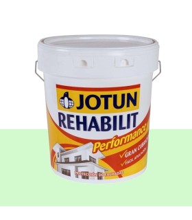 Pintura exterior Rehabilit performance Jotun verde Zanbaq
