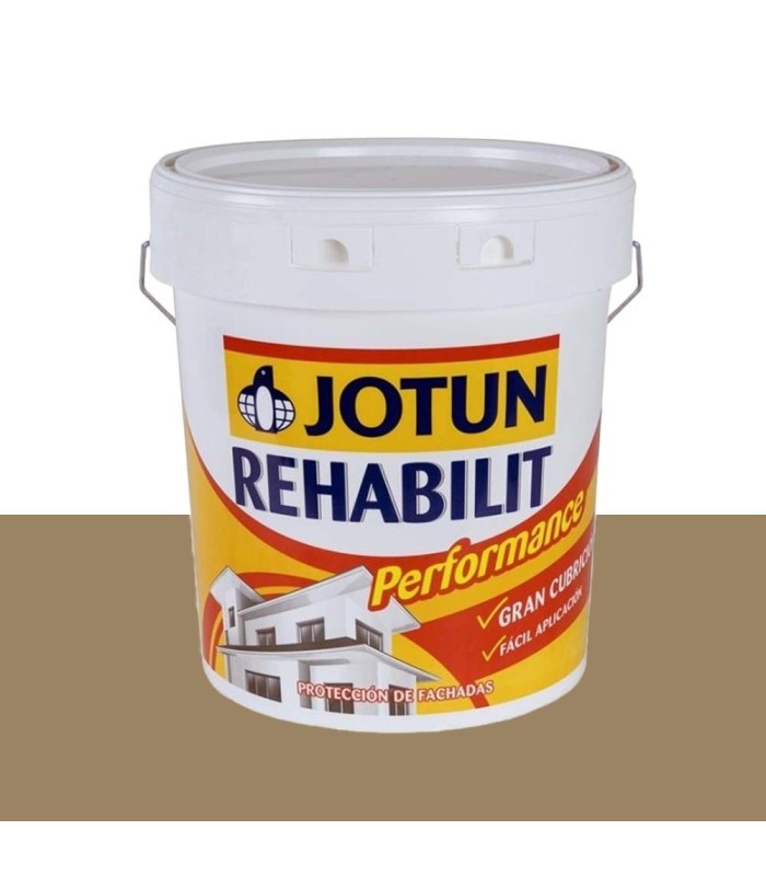 Pintura MATE Marrón Fachadas REHABILIT PERFORMANCE JOTUN