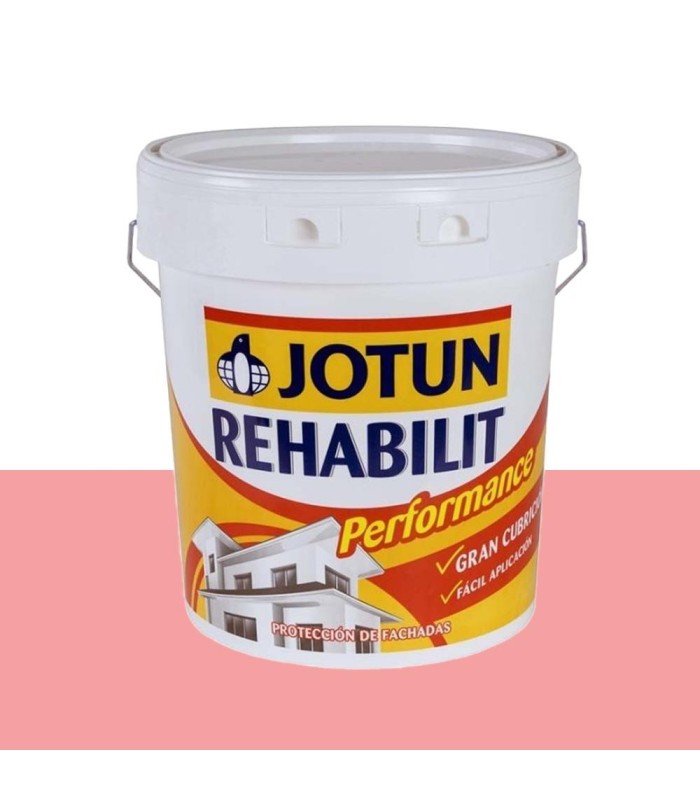 Pintura en tonos ROSAS y MORADOS para Exterior Interior REHABILIT PERFORMANCE JOTUN