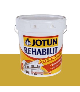 Pintura exterior e interior Jotun Rehabilit amarillo Dark Pine mate