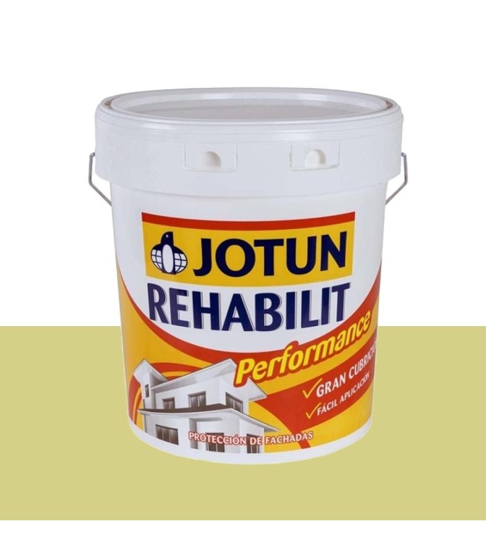 Pintura mate amarillo Wild Rice Jotun Rehabilit