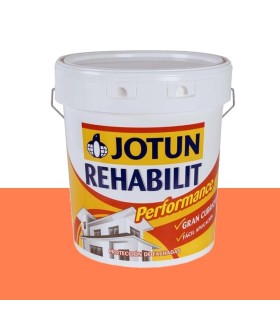 Pintura naranja Butterfly para fachadas Jotun Rehabilit