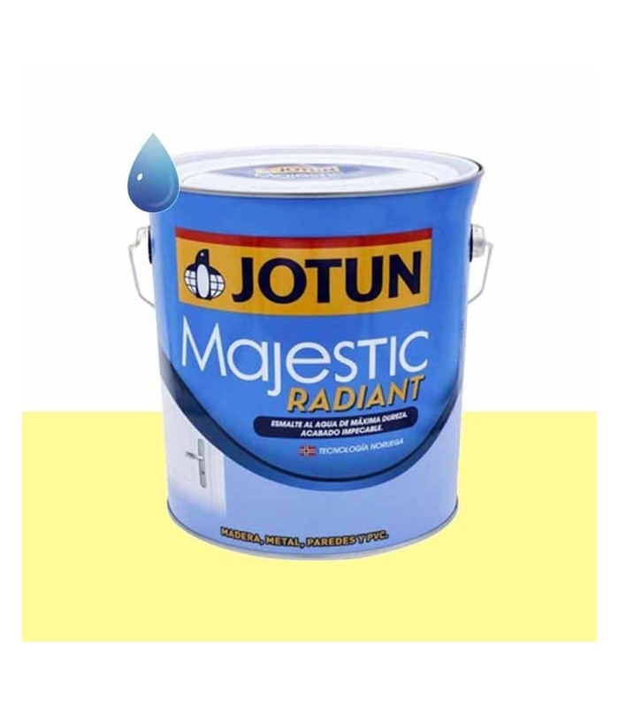 Esmalte brillante al agua, madera y metal Majestic radiant jotun  Melon Seeds