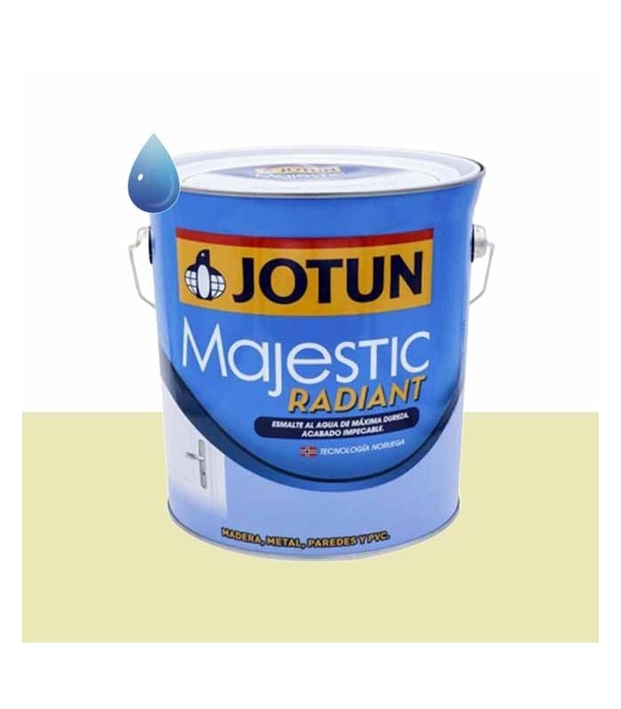 Esmalte brillante al agua, madera y metal Majestic radiant jotun Magnolia