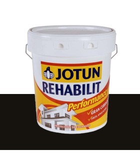 Pintura marrón roast coffe mate para exterior Rehabilit Jotun