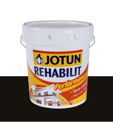 Pintura marrón roast coffe mate para exterior Rehabilit Jotun