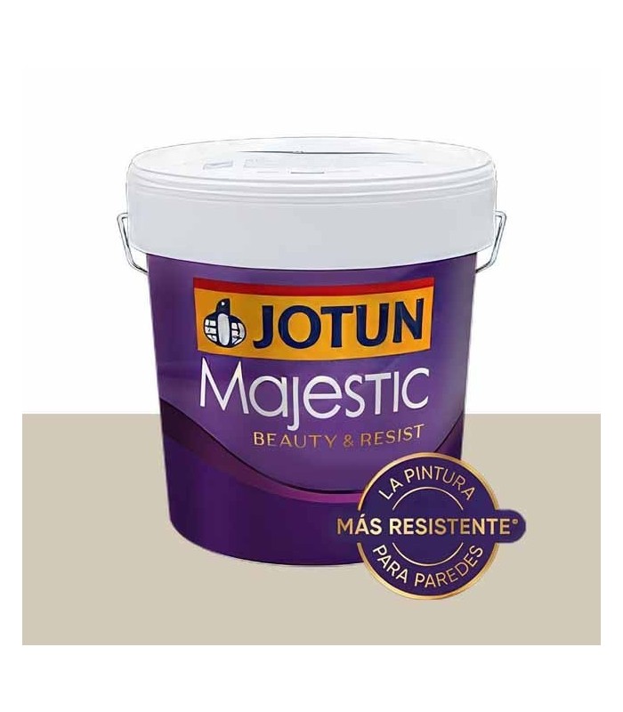 Pintura beige Jotun majestic beauty chalk white lavable