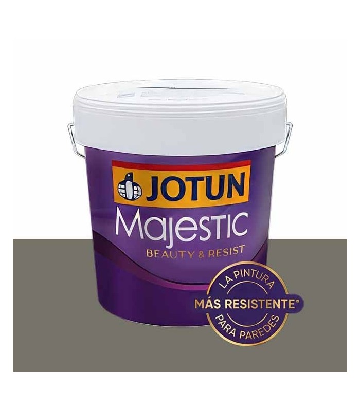 Pintura lavable jotun gris Majestic Beauty&Resist matt silver