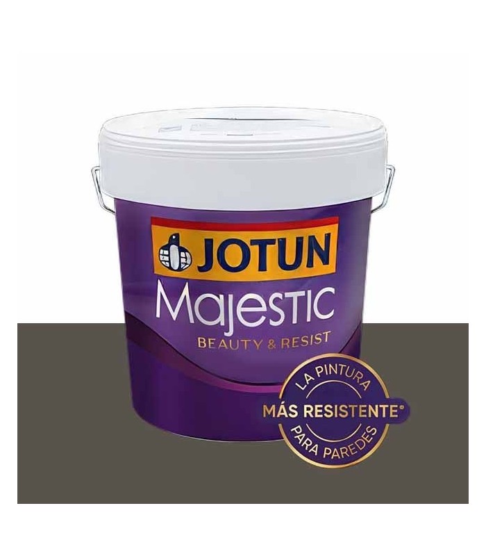 Pintura Majestic Beauty&Resist lavable gris moss green de Jotun